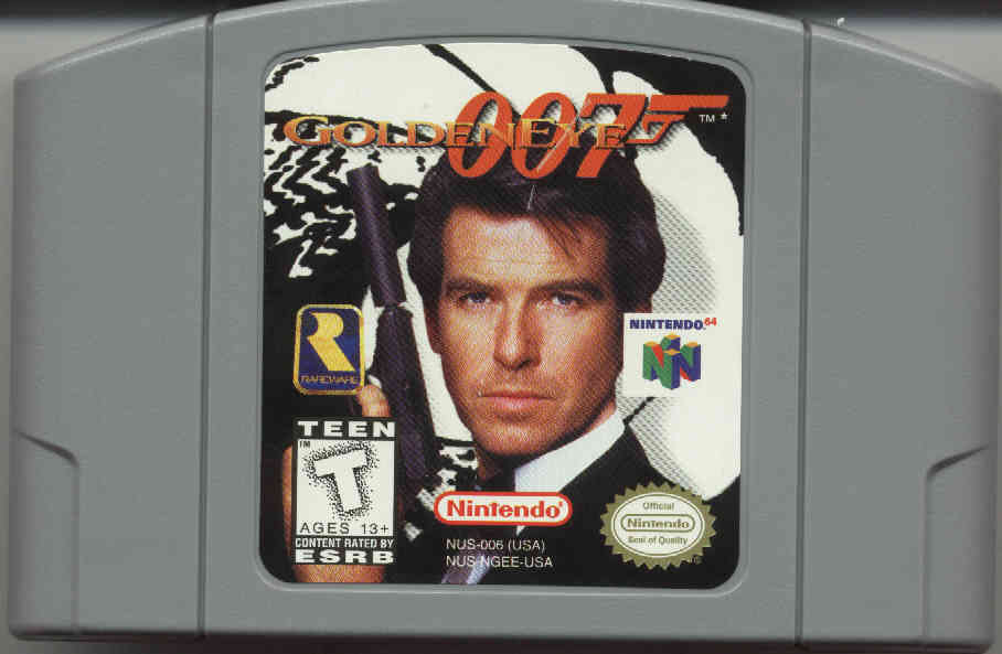 GoldenEye 007 - N64 Cartridge